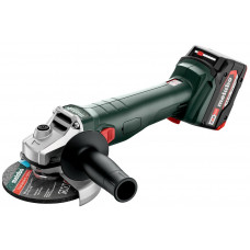 Шліфмашина кутова акумуляторна Metabo W 18 L 9-125 125мм 18В 2х4А·год 8500об/хв 2.3кг