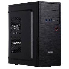 Корпус 2E Alfa E1802 без БЖ 4xUSB3.0, VGA 320мм, ATX, чорний