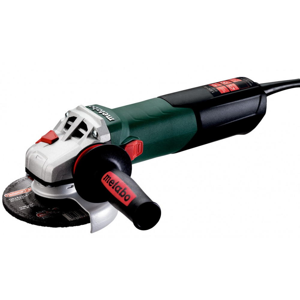 Шліфмашина кутова Metabo WEVA 15-125 Quick 125мм 1550Вт 2800-11000об/хв 2.5кг