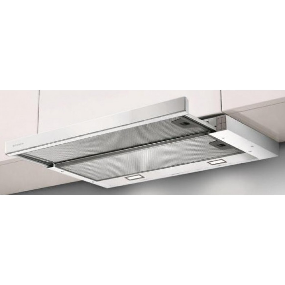Витяжка Faber телескоп, 60см, 701м.куб/год, Flexa Ng Glass Lux Wh A60, білий