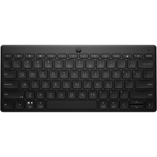 Клавіатура мембранна HP 350 Compact Multi-Device, 78key, BT, EN/UK, чорний