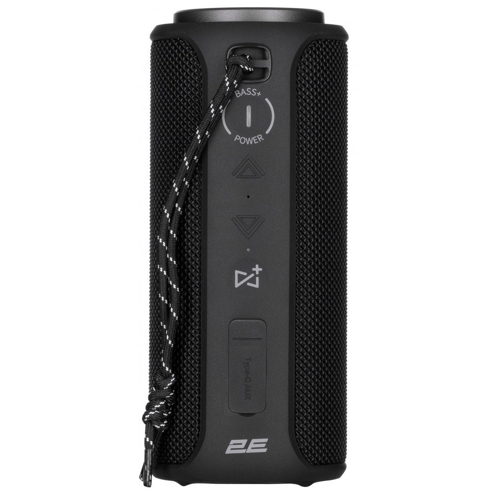 Акустична система 2E SoundXTube2 TWS, MP3, Wireless, Waterproof Black