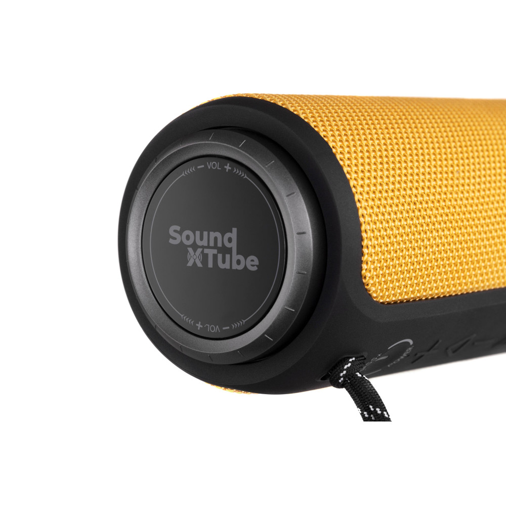 Акустична система 2E SoundXTube TWS, MP3, Wireless, Waterproof Yellow