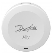 Датчик Danfoss Ally Room Sensor, кімнатний, виносний, CR2450, Zigbee, білий