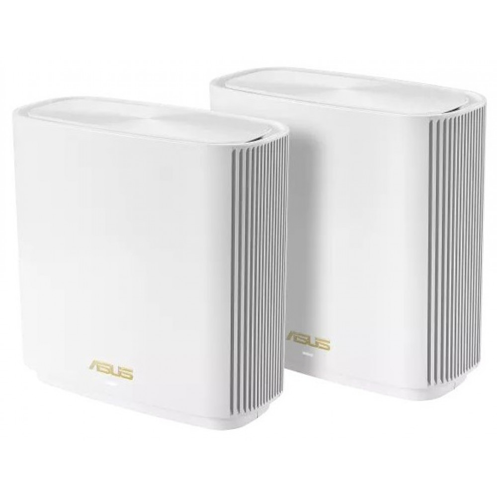 Система WiFi-Mesh ASUS ZenWiFi XT8 v2 AX6600, 3xGE LAN, 1x2.5GE WAN, 1xUSB3.1, 2мод, білий, EU-UK