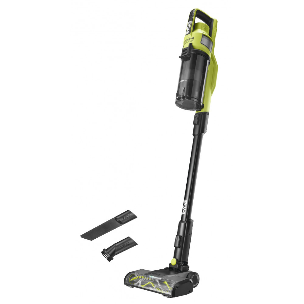 Пилосос акумуляторний Ryobi ONE+ HP RSV18X-0 18В 90Вт 20кПа контейнер 0.8л HEPA12 3.1кг без АКБ та ЗП