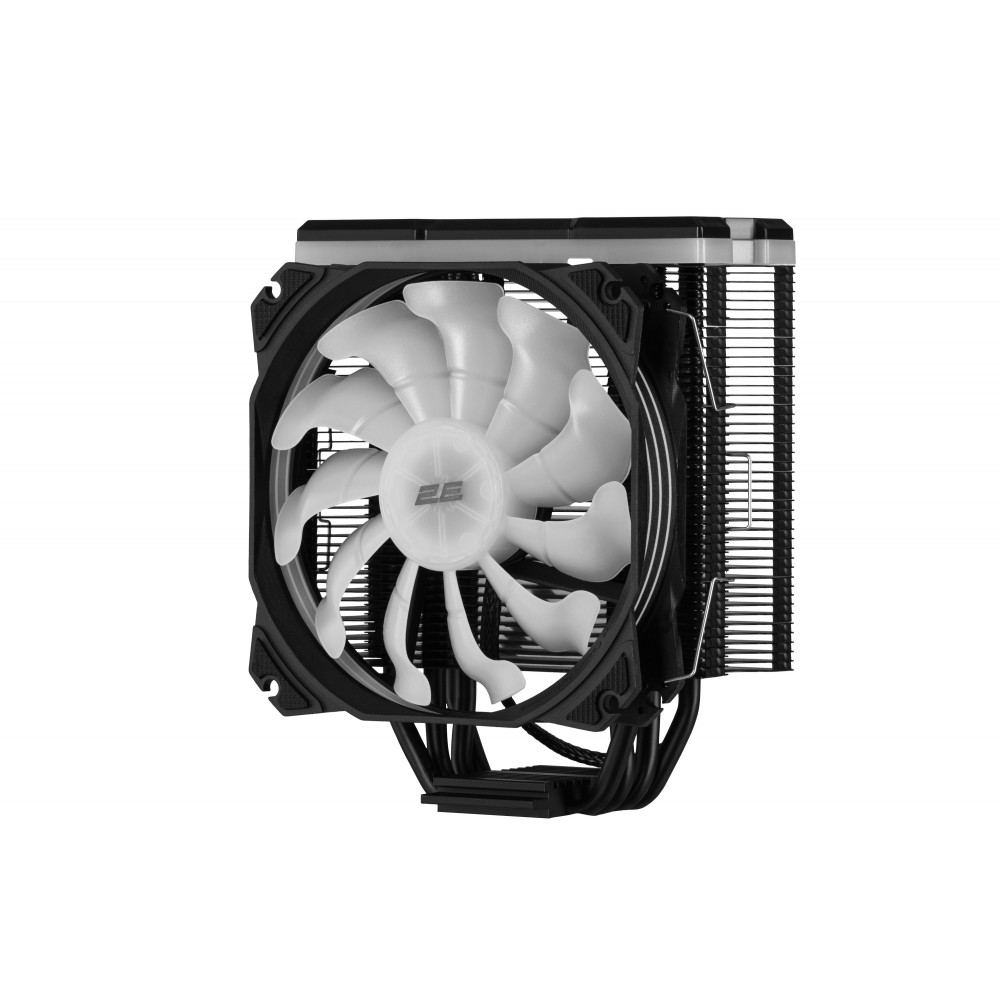 Процесорний кулер 2E GAMING Air Cool AC120D4TC-ARGB, LGA1851, 1700, 1366, 1200, 115x, AM5, AM4, AM3, AM3+, AM2, AM2+, FM2, FM1, 4pin PWM, 3pin +5VARGB, TDP 180W