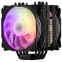 Процесорний кулер 2E GAMING Air Cool AC120D6-ARGB, LGA1851, 1700, 1366, 1200, 115x, AM5, AM4, AM3, AM3+, AM2, AM2+, FM2, FM1, 4pin PWM, 3pin +5VARGB, TDP 200W