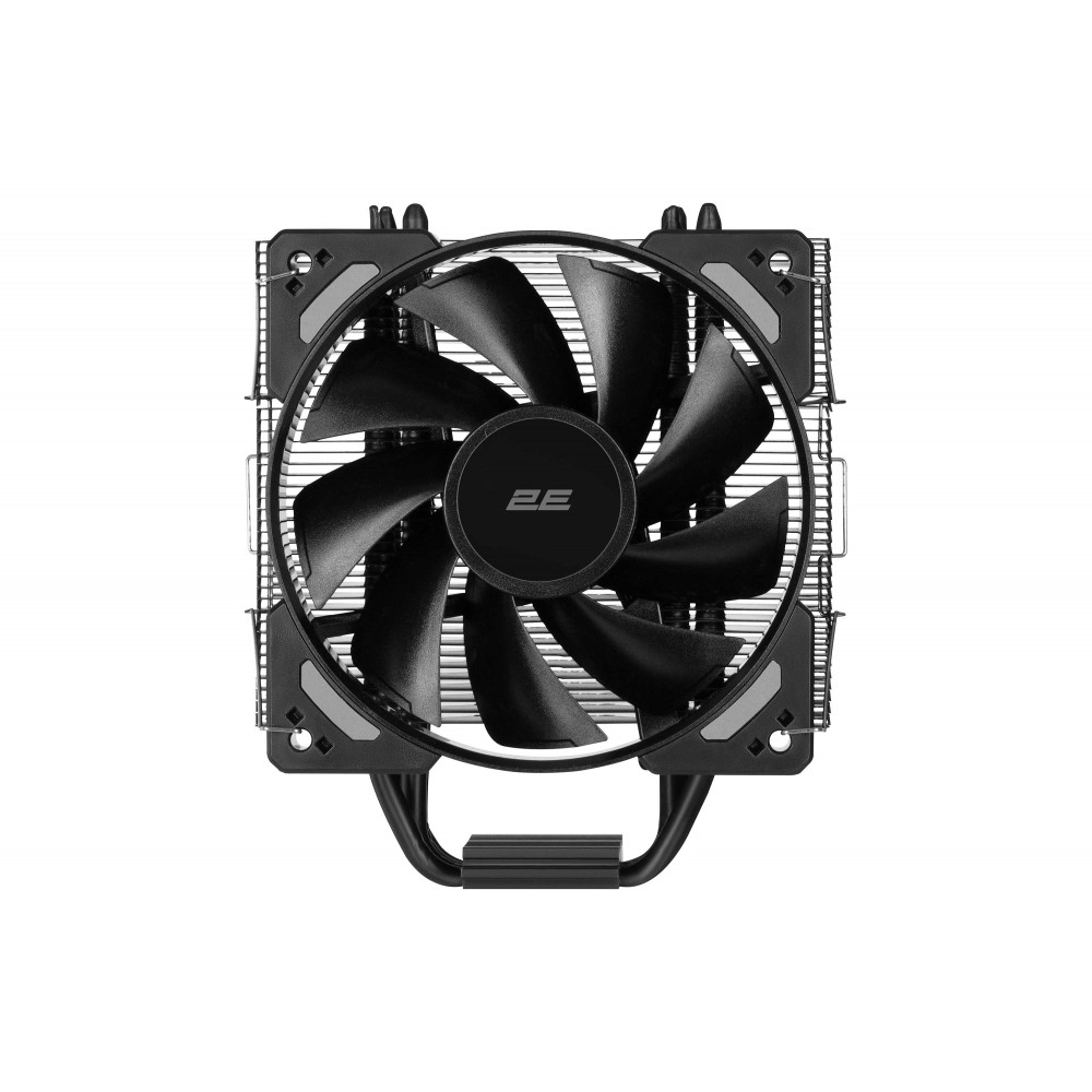 Процесорний кулер 2E GAMING Air Cool ACN120-S, LGA1851, 1700, 1366, 1200, 115x, AM5, AM4, AM3, AM3+, AM2, AM2+, FM2, FM1, 4pin PWM, TDP 180W