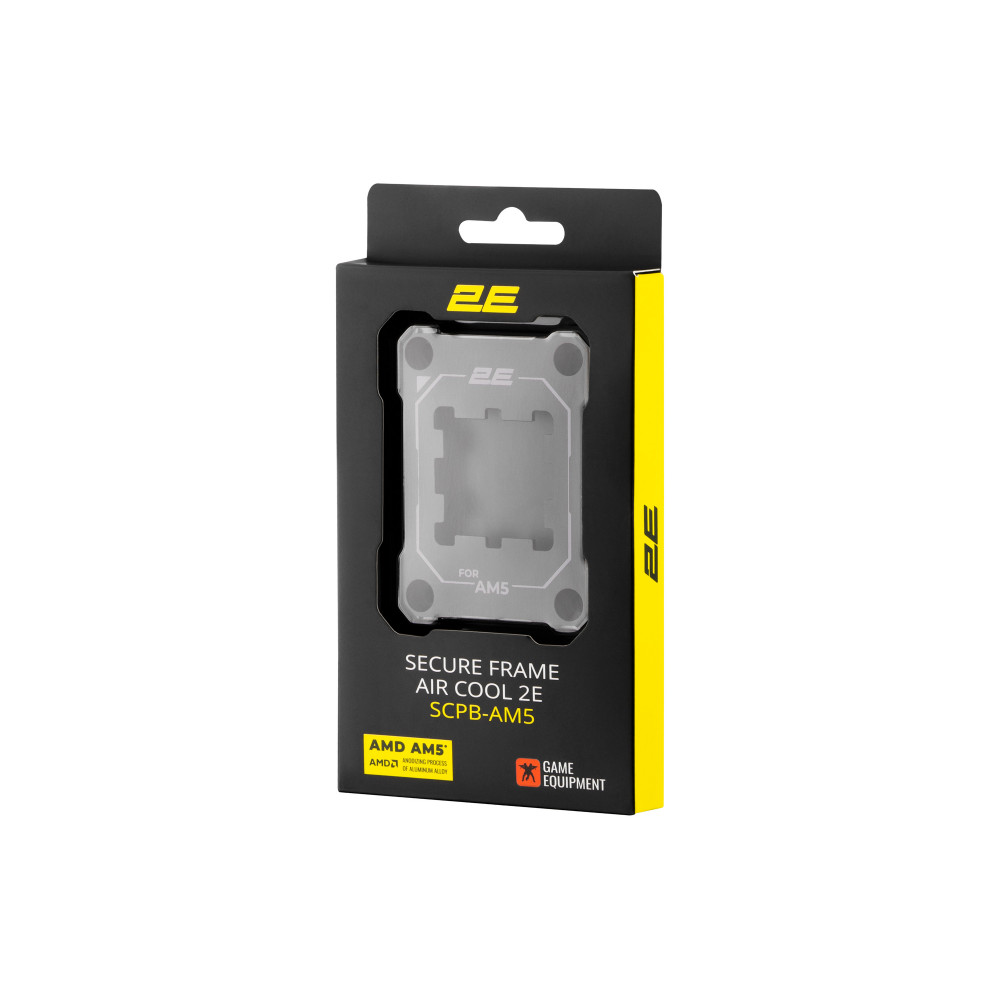 Контактна рамка для процесора 2E GAMING Air Cool SCPB-AM5, Aluminum, чорний