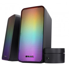 Акустична система Trust GXT 611 Wezz, USB/AUX,  RGB/Knob, чорний