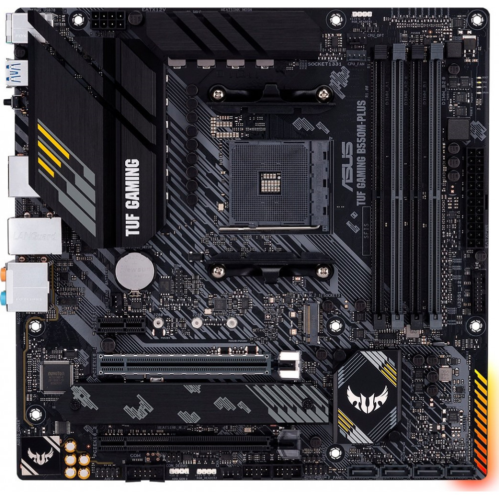 Материнcька плата ASUS TUF GAMING B550M-PLUS sAM4  B550 4xDDR4 M.2 HDMI DP mATX