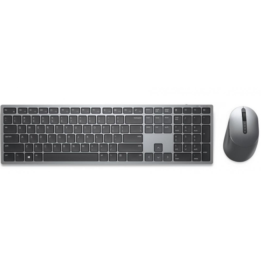 Комплект Dell Premier Multi-Device Wireless Keyboard and Mouse - KM7321W - Ukrainian (QWERTY)