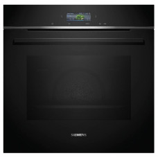 Духова шафа Siemens електрична, 71л, A+, дисплей, конвекція, піроліз, чорний