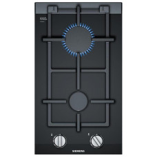 Варильна поверхня SIEMENS газова на склі, 30см, Доміно, чорний Варильна поверхня SIEMENS газова на склі, 30см, Доміно, чорний