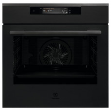 Духова шафа Electrolux електрична, 71л, A++, дисплей, конвекція, піроліз, телескопічні напрямні, чорний матовий Духова шафа Electrolux електрична, 71л, A++, дисплей, конвекція, піроліз, телескопічні напрямні, чорний матовий