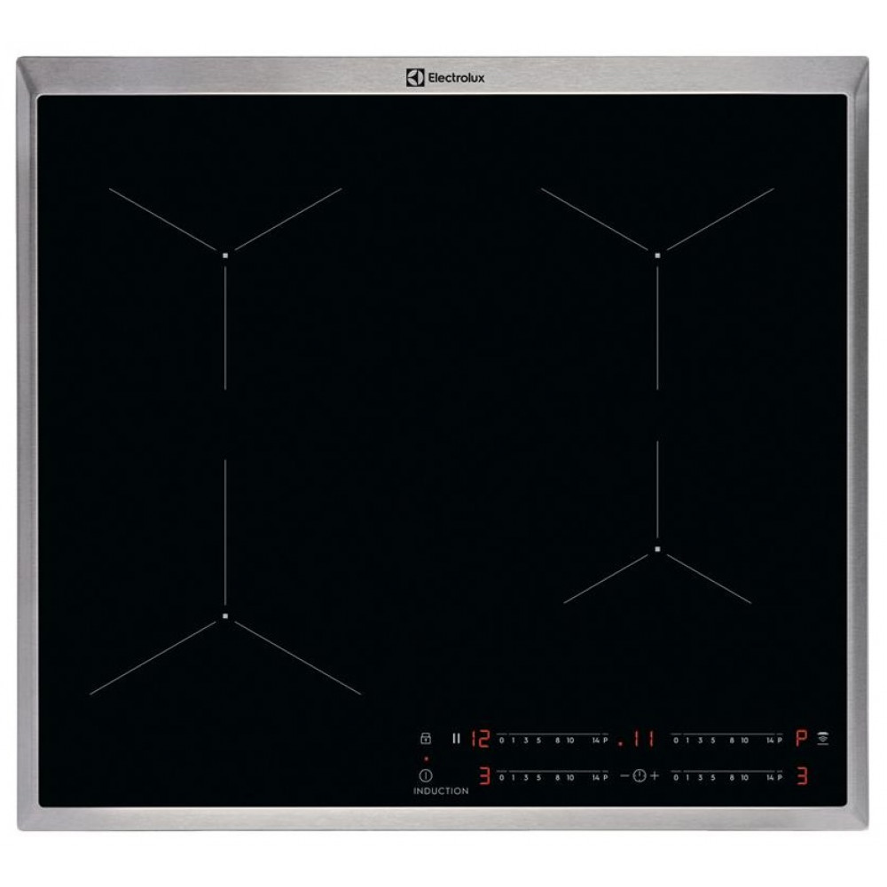 Варильна поверхня Electrolux індукційна, 60см, Hob2Hood, чорний