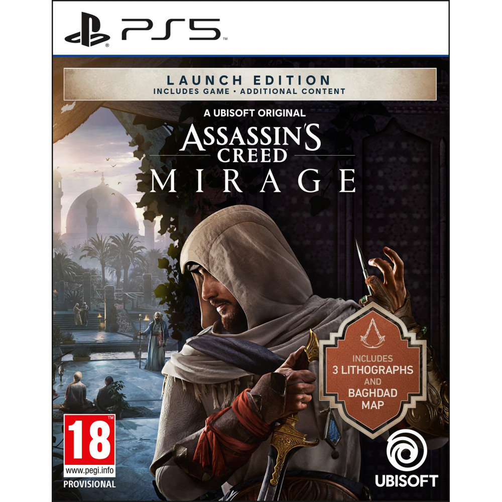 Гра консольна PS5 Assassin's Creed Mirage Launch Edition, BD диск