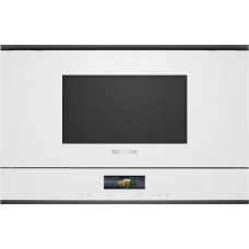 Мікрохвильова піч Siemens вбудована, 21л, електр. керув., 900Вт, дисплей, білий Мікрохвильова піч Siemens вбудована, 21л, електр. керув., 900Вт, дисплей, білий