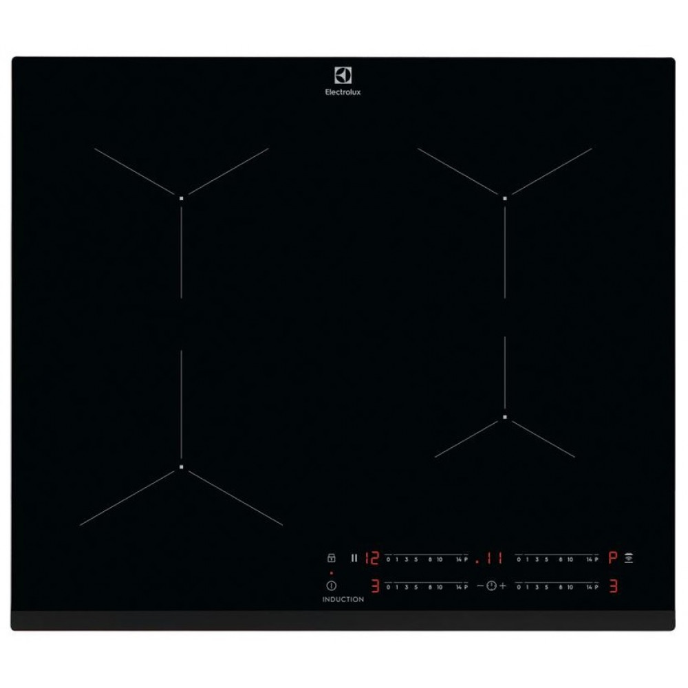 Варильна поверхня Electrolux індукційна, 60см, Hob2Hood, чорний