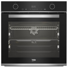 Духова шафа Beko електрична, 72л, A+, дисплей, конвекція, пара, 2 страви, телескопічні направляючі, чнержавіюча сталь Духова шафа Beko електрична, 72л, A+, дисплей, конвекція, пара, 2 страви, телескопічні направляючі, чнержавіюча сталь