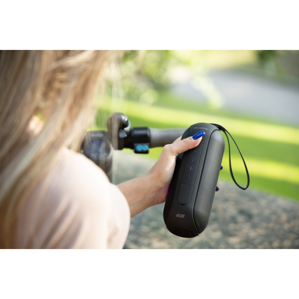 Акустична система 2E SoundXPill TWS, MP3, Wireless, Waterproof Black