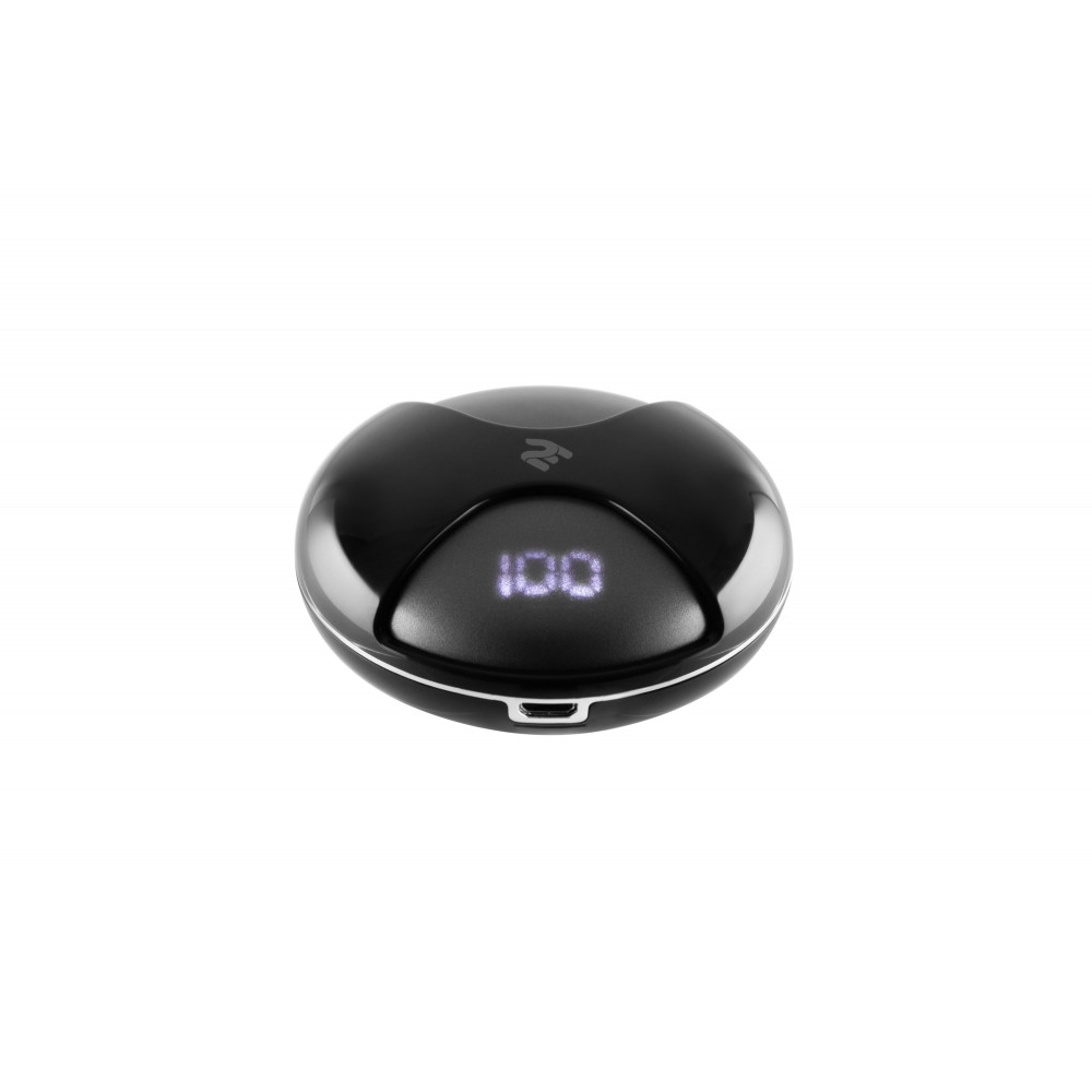 Навушники 2E RainDrops Х True Wireless Waterproof Mic Black