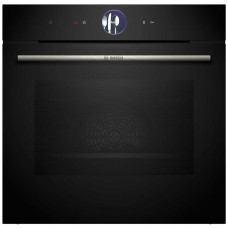 Духова шафа Bosch електрична, 71л, A+, дисплей, конвекція, піроліз, чорний
