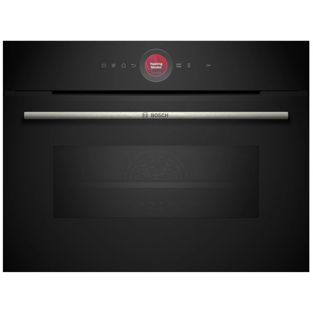 Духова шафа Bosch електрична компактна, 45л, A, дисплей, конвекція, ф-ція мікрохвиль, чорний