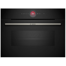 Духова шафа Bosch електрична компактна, 45л, A, дисплей, конвекція, ф-ція мікрохвиль, чорний Духова шафа Bosch електрична компактна, 45л, A, дисплей, конвекція, ф-ція мікрохвиль, чорний