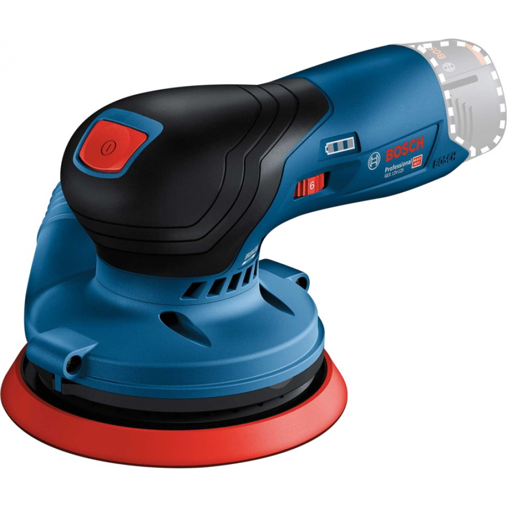 Шліфмашина ексцентрикова акумуляторна Bosch Professional GEX 12V-125 12В 125мм 6000-10000 0.95кг