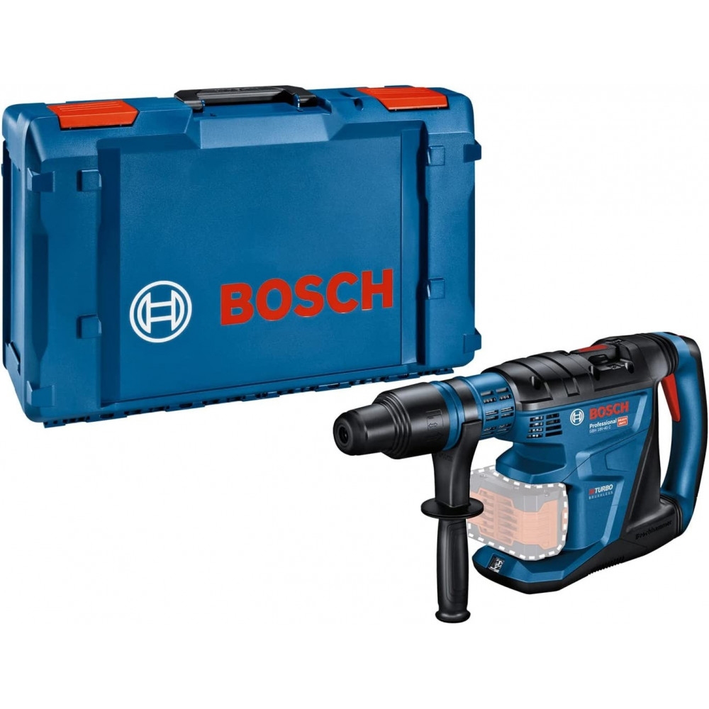 Перфоратор акумуляторний Bosch Professional GBH 18V-40 C BITURBO SDS-max 18В 9Дж 4 режими XL-BOXX 7кг без АКБ та ЗП