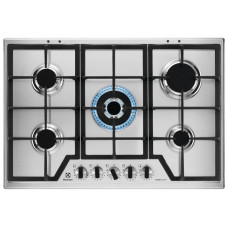 Варильна поверхня Electrolux газова, 75см, чавун, нерж