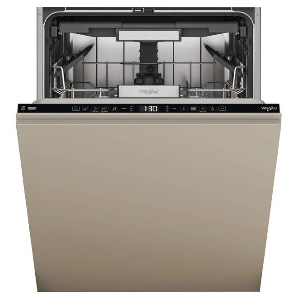 Посудомийна машина Whirlpool вбудована, 15компл., A+++, 60см, дисплей, 3й кошик, білий