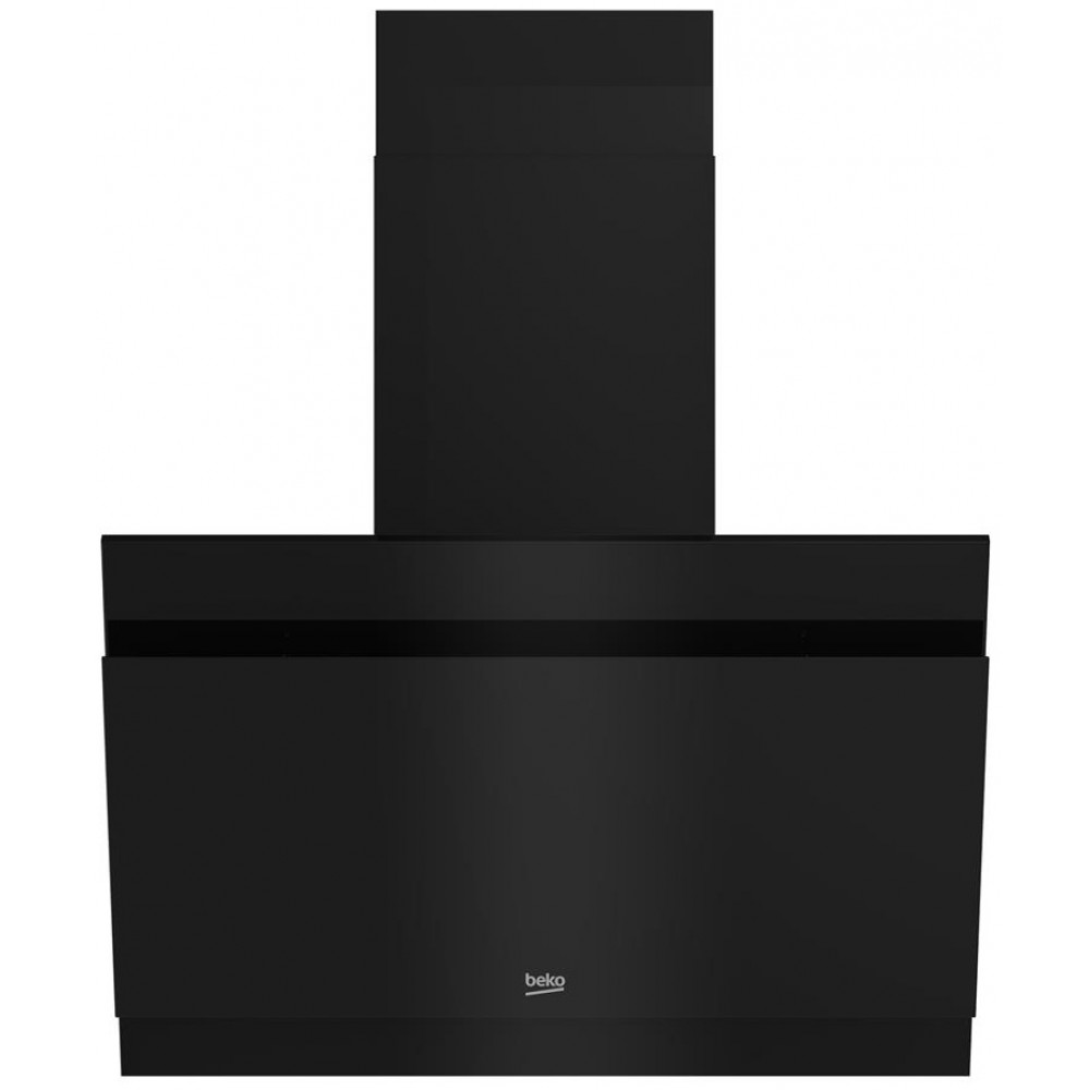 Витяжка Beko похила, 60см, 405м.куб/год, чорний