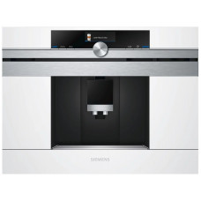 Кавомашина Siemens вбудована, 2.4л, зерно+мелена, автомат.капуч, LED-дисплей, авторецептів -30, білий