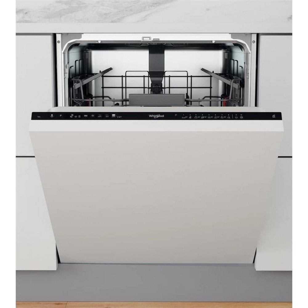 Посудомийна машина Whirlpool вбудована, 14компл., A+++, 60см, дисплей, інвертор, білий