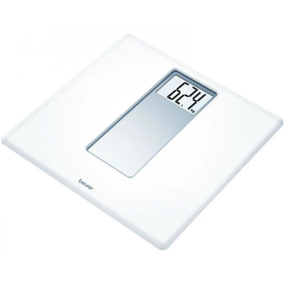Ваги Beurer підлогові, 150кг, СR2032x1 в комплекті, пластик, білий