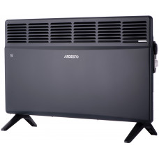 Конвектор електричний ARDESTO CH-2000MCA, 2000 Вт, 20 м2, закритий нагрів. елемент, IP24, мех. керування, антрацит матовий