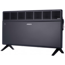 Конвектор електричний ARDESTO CH-2500MCA, 2500 Вт, 25 м2, закритий нагрів. елемент, IP24, мех. керування, антрацит матовий