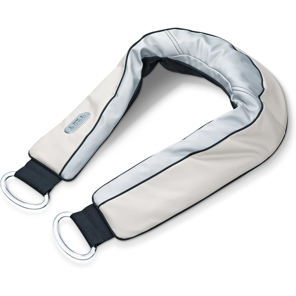 Масажер Beurer для шиї, від мережі, сіро-бежевий