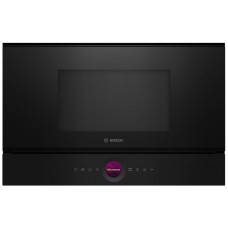 Мікрохвильова піч Bosch вбудована, 21л, електр. керув., 900Вт, дисплей, чорний