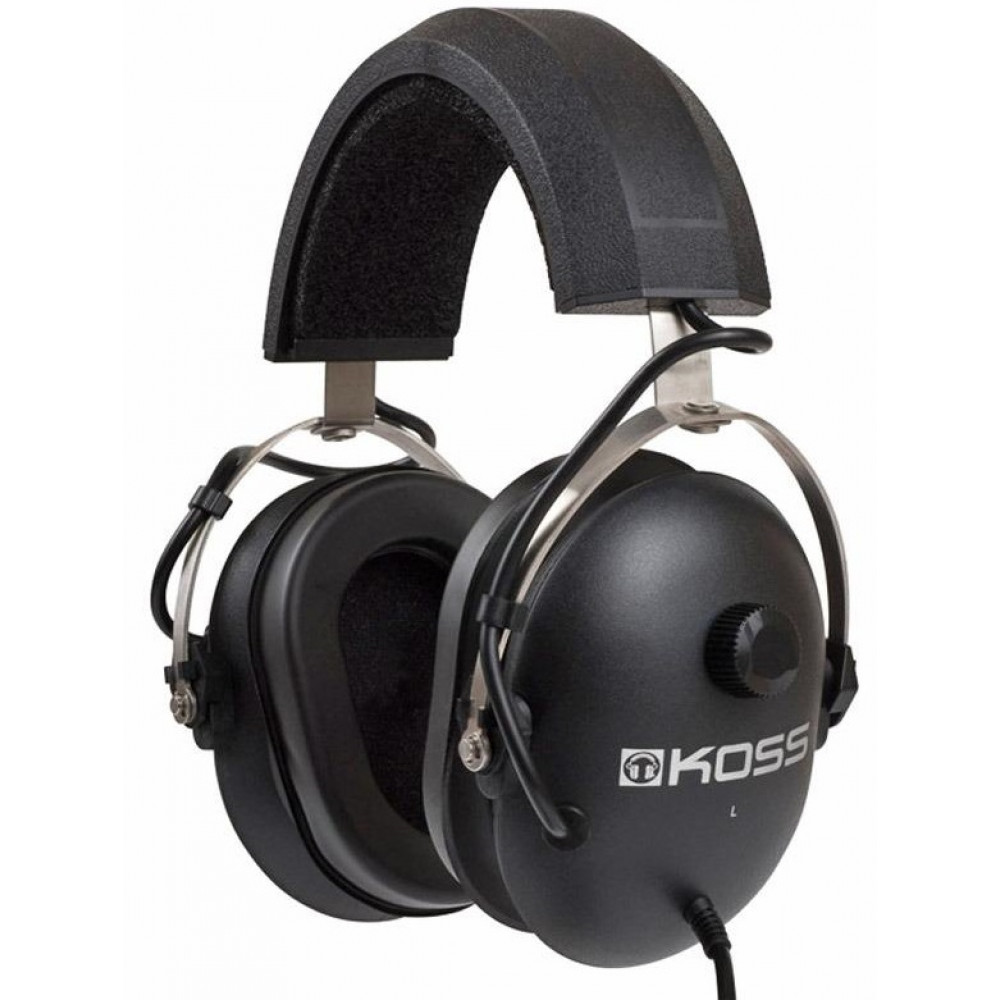 Навушники Over-Ear Koss QZ99, 3.5 mini-jack, Hi-Res, 2.4м, Чорний
