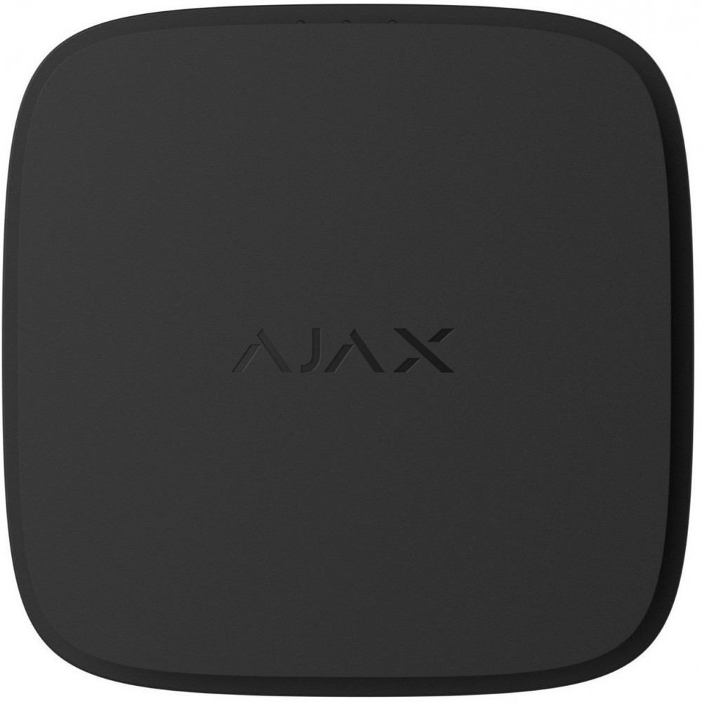 Пожежний датчик аналізу температури та чадного газу Ajax FireProtect 2 SB Heat CO, незмінна батарея, jeweller, бездротовий, чорний