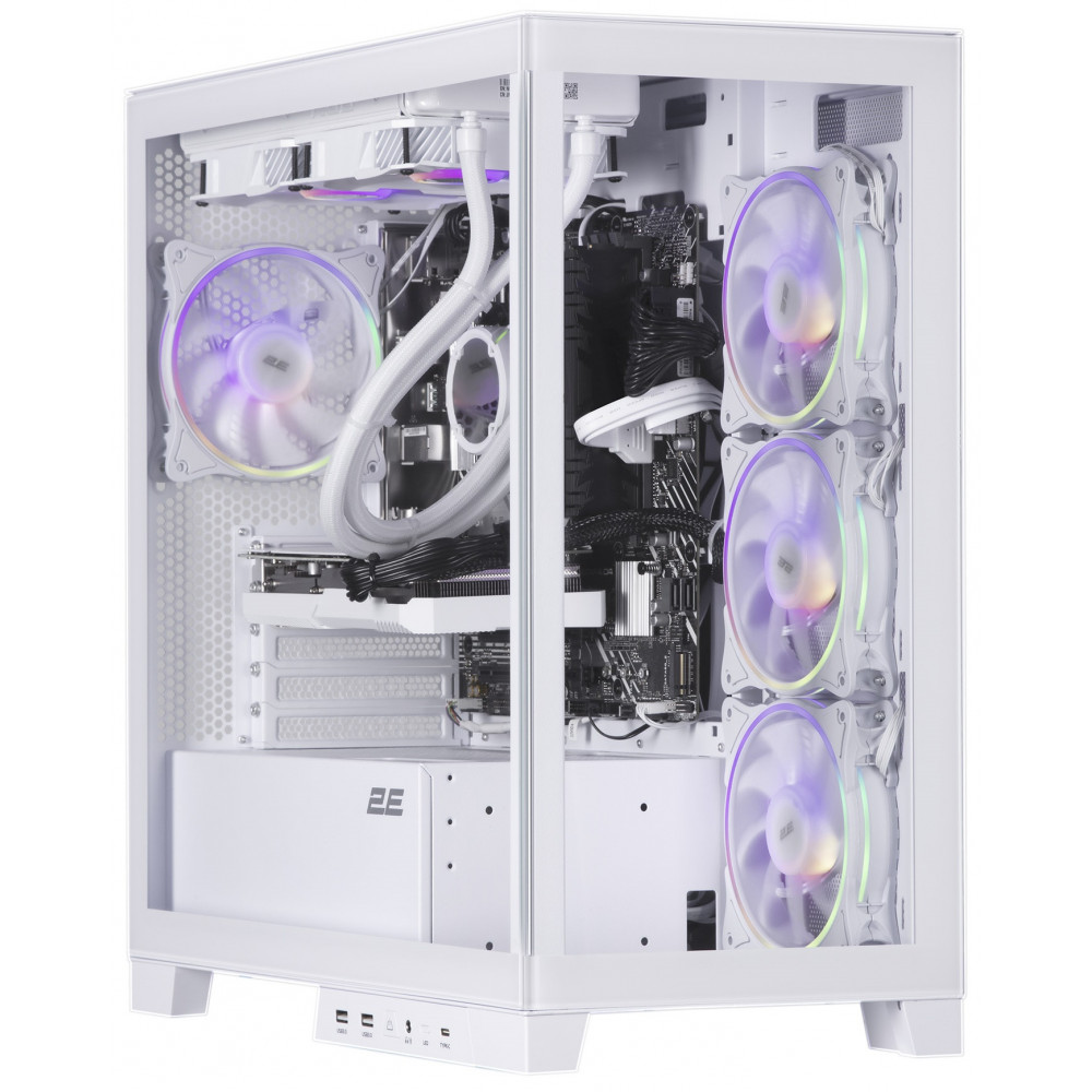 Комп’ютер персональний 2E Decimal  Intel i5-13600KF, 32Gb, F1TB+F1TB, NVD3060-12, B660, 2E-GK701W, 650W, Win11