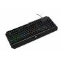 Клавіатура мембранна 2E GAMING KG315 110key, USB-A, EN/UA, RGB, чорний