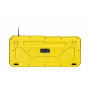 Клавіатура мембранна 2E GAMING KG315 110key, USB-A, EN/UA, RGB, жовтий
