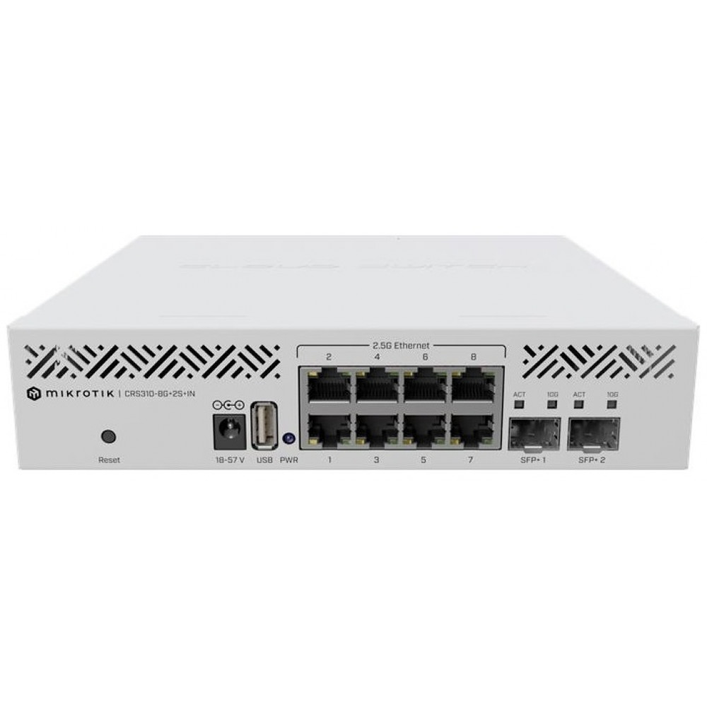 Комутатор MikroTik Cloud Router Switch CRS310-8G+2S+IN
