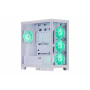 Корпус 2E GAMING Fantom GK701W без БЖ 2xUSB3.0, 1xUSBType-C, 4x120мм ARGB, VGA 400мм, LCS ready, контролер з пультом, TG Side/Front Panel, mATX, білий