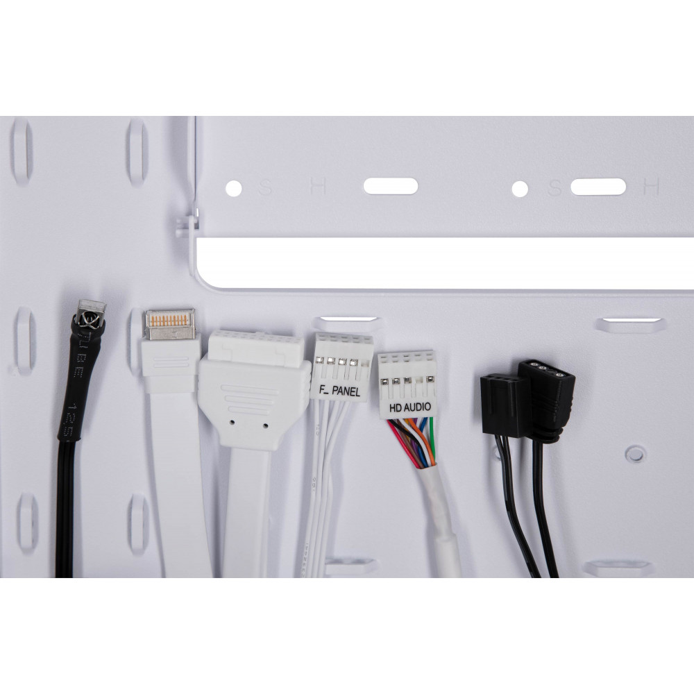 Корпус 2E GAMING Fantom GK701W без БЖ 2xUSB3.0, 1xUSBType-C, 4x120мм ARGB, VGA 400мм, LCS ready, контролер з пультом, TG Side/Front Panel, mATX, білий